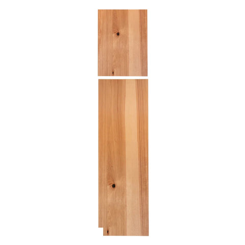Right Pantry End Panel .25" x 23.25" x 90"  - Rustic Hickory