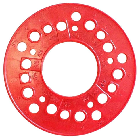 SAE 5-Lug Wheel Bolt Pattern Template for Cars (TP-02)