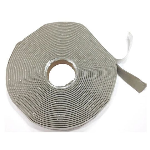 Q130332-112 Gray Butyl Tape 3/32" x 1.5" x 35'