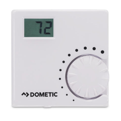 Dometic | Furnace Thermostat | Heat Only | White | 9610008133
