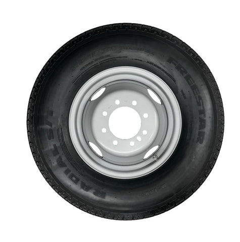 Freestar | ST235/85R16 | Trailer Tire | Dual Grey Load Range F | 8 on 6.5" Bolt Pattern