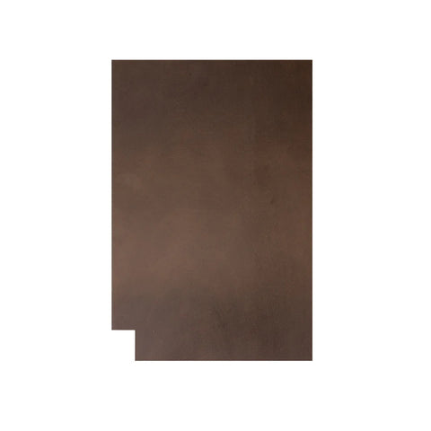 End Panel Base .25" x 23.25" x 34.5" - Espresso Stain
