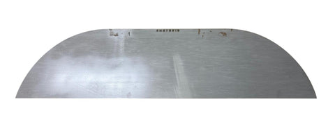 Smooth Steel Tandem Fender Back - Fits Steel Tandem Teardrop Fender 68"L x 9"W x 18"H