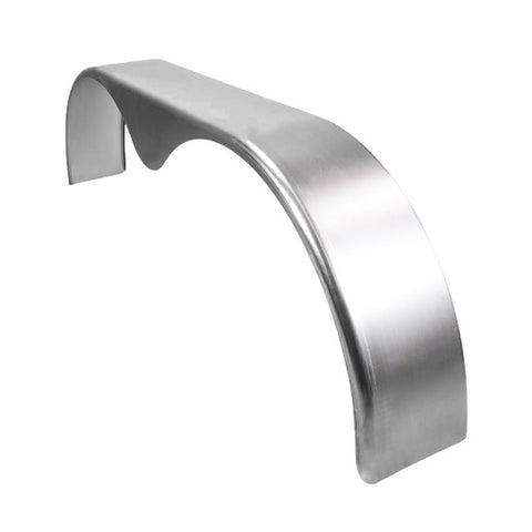 Smooth Aluminum | Tandem Teardrop Fender | 68"L x 9"W x 18"H | for Double Axle Trailer ***