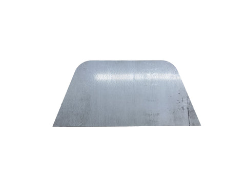 Smooth Steel Fender Back - Fits Steel Flat Top Fender 34"L x 10"W x 17"H