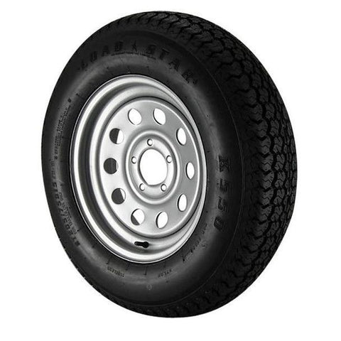 Kenda Loadstar | ST205/75D15 | Trailer Tire | Silver Mod | Load Range D | 5 on 5" Bolt Pattern
