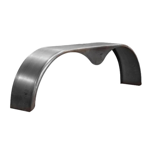 Smooth Steel | Tandem Teardrop Fender | 72"L x 10"W x 20"H | for Double Axle Trailer ***
