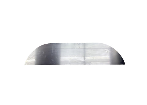 Smooth Aluminum | Tandem Fender Back - Fits Aluminum Tandem Teardrop Fender 72"L x 9"W x 20"H
