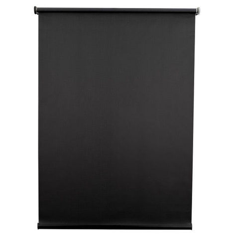 Solo Shade – 74” W x 37” L |  Satin Black 100% Light-Blocking Night Shade for Privacy & Darkness