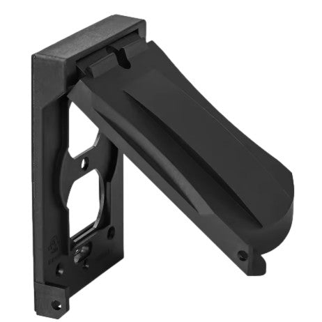 Outdoor Waterproof GFCI Outlet Cover | 2-Outlet Switch Panel | Weatherproof Flip Cover | POC-01