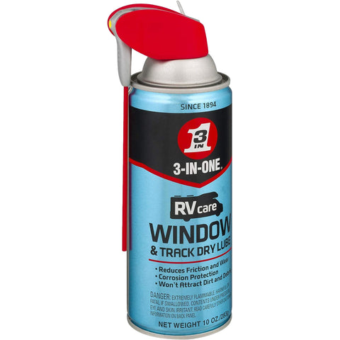 3-IN-ONE RV Window & Track Dry Lube 11oz (Case of 6 of 12009)