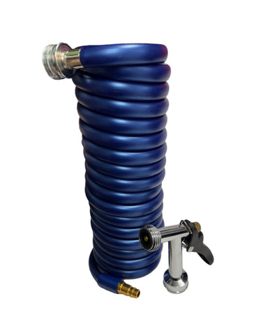 3/8" x 15' Spring Hose with Nozzle (SA-HOSE-15ASY)