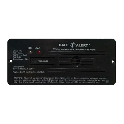 Safe-T-Alert Combination Carbon Monoxide & Propane Flush Mount Alarm ( 35-742-BLK )