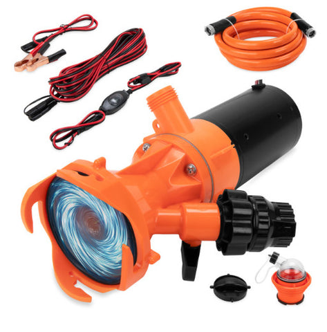 Rhino RV Sewage Macerator Pump System | 39040