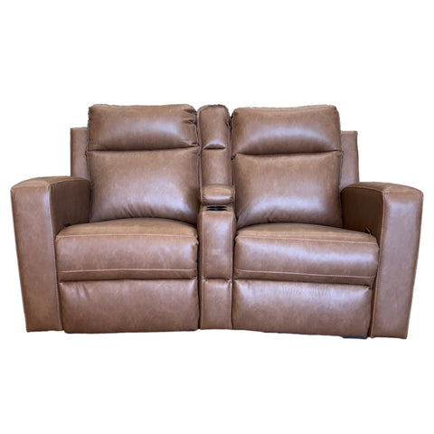 60" Theater Seating Couch Stout Clay