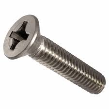 #8-32 x 1" Flat Head Zinc Machine Screw (1lb)