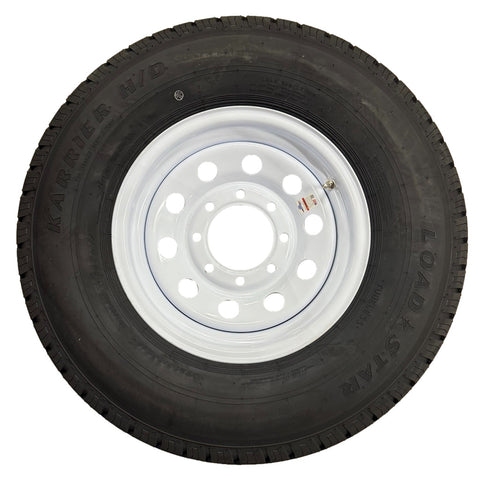 Kenda Loadstar | ST235/85R16 | Trailer Tire | White Mod | Load Range F | 8 on 6.5" Bolt Pattern