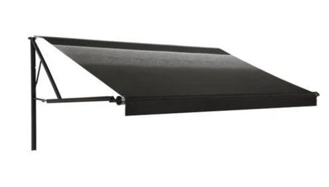 11' New Surplus | Dometic 9200 Series Power Patio Awning NO ARMS | w/Vinyl Weathershield & LED | Onyx