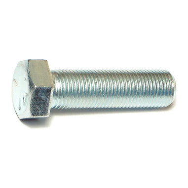 9/16"-18 x 2" Zinc Grade 5 | Steel Fine Thread | Hex Cap Screws