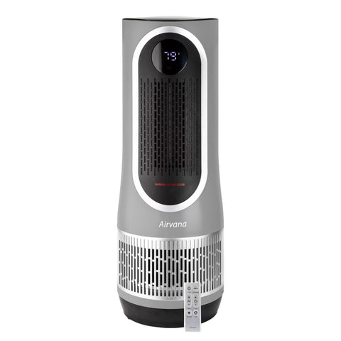 Airvana 3-in-1 Heater, Fan & Air Purifier | All-Season Comfort & Clean Air | Graphite | AV540APHTR-GRA