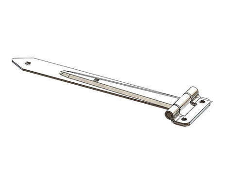 16″ Strap Hinge W/No Offset (82732)