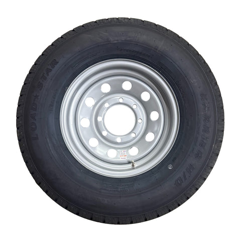 Kenda Loadstar | ST235/85R16 | Trailer Tire | Silver Mod | Load Range F | 8 on 6.5" Bolt Pattern