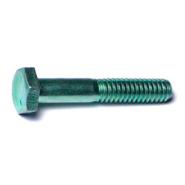 1/4"-20 x 1-1/2" Green Rinsed Zinc Grade 5 Hex Cap Screws (1lb Bag) (05837)