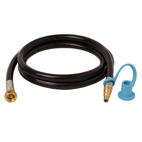 72″ Low Pressure Quick Connect Pigtail Hose for RVs, Vans & Trailers | 3/8″ ID Female SAE Gas Flare Fitting | 100304-72