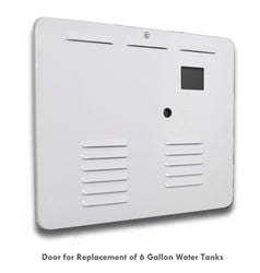 Atwood 90255 6 Gallon White Water Heater Door