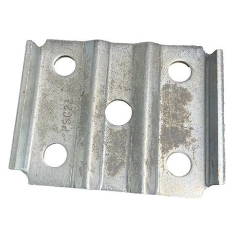 3500# Eye to Eye Tie Plate - Zinc Ribbed TP-238175