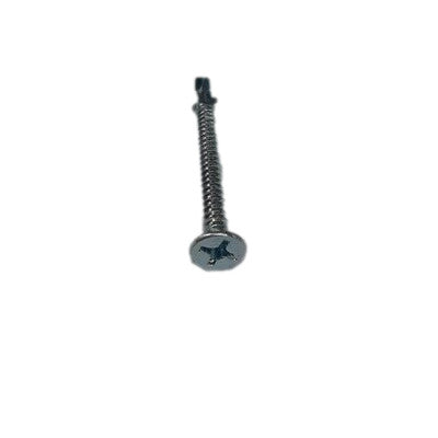 #12 Winged Self Tapper 2" Phillips Wide Head Screw (1 Pound) - Zinc