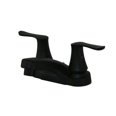 4" Two Handle Lavatory Faucet W/Solid Saber Handles (U-YBMT77-E)