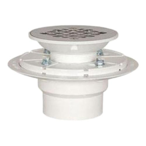 2" Shower Pan Drain 18Ga. Stainless Steel Strainer (821-200PPK)