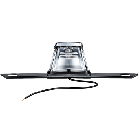 Optronics Chrome Incandescent License Plate Light w/Bracket  (LP-42CB)