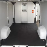 8'6" Wide | Coin Rubber Flooring | Black |