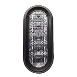 Tecniq T620 6" Oval LED Flush Mount - Clear *Discontinue* T62-W0VA-1