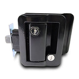 RV Door Paddle Latch- Black (TDL01-B)