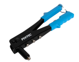 Material Q235 Gun
High quality carbon steel
3 jaw in hardened steel
With 4pcs nozzle for 2.4/3.2/4.0/4.8mm rivets
1.8mm thickness ,with mini wrench
Main body black finishing