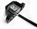 Black Base License Lamp Horizontal Plane Mount (L11-WB00-1)