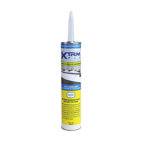 XTRM Universal Sealant Self-Leveling White 10.1 OZ Tube