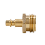 Blow Out Plug - Quick Connect Brass (36143)
