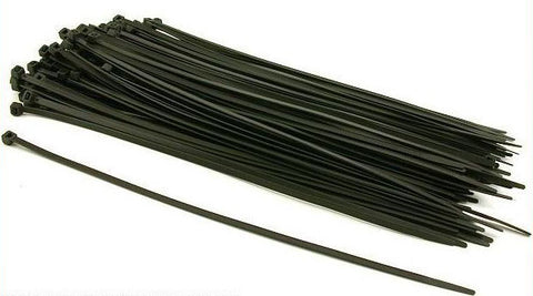 12" Cable Tie (Black) 100Pc  (CT1248B)