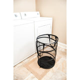 Black Pop-Up Laundry Hamper (51977)