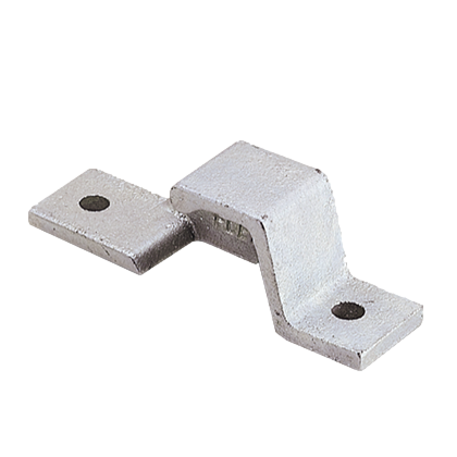 Dimensions: 1 3/8" W x 5 1/8" L x 1 17/32" H
Material: Cast Iron
Mount location for upper left corner ( hinge on right) or lower right corner ( hinge on left) of door frame.
Hardware not included