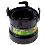 Valterra RV Sewer Pipe Adapter | 3" Hub x Bayonet Hooks | Rotating Design | T1028