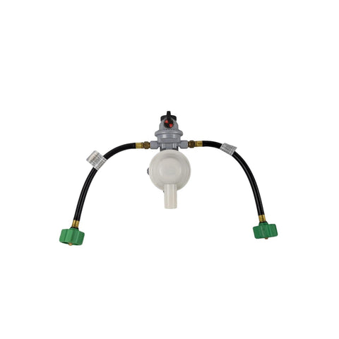 Fairview GAS-FLO LP-Gas 2-Stage Auto Changeover Regulator with Hoses