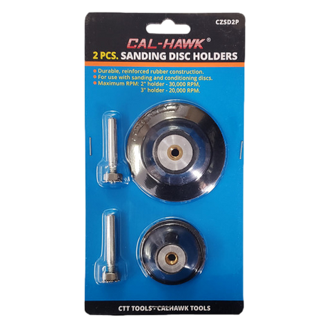 CalHawk 2-PC Sanding Disc Holder  CZSD2P