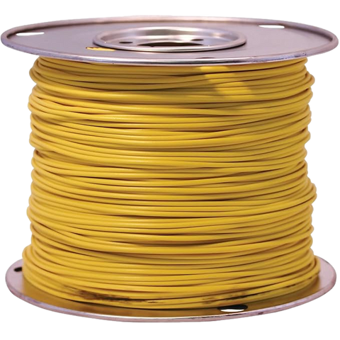 #14 Single Strand Wire Yellow (By the Foot)
