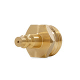 Blow Out Plug - Quick Connect Brass (36143)