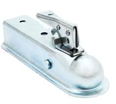 2" Straight Coupler w/2" Channel 3500# Capacity Zinc
